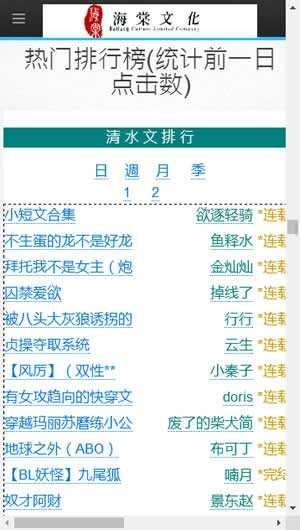 海棠文学城官方版