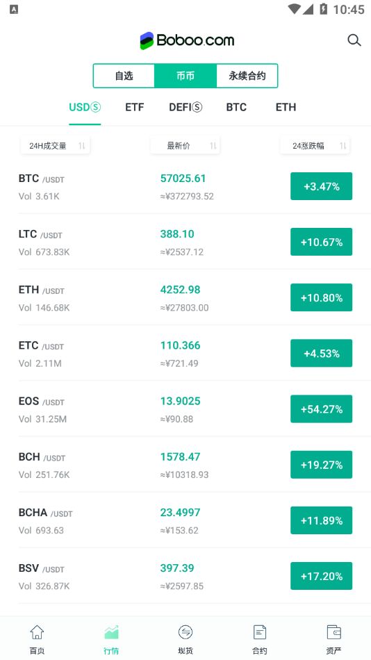 coinbene满币网appv2.4