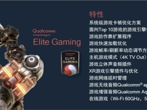 高通5G芯片骁龙888游戏战力升级  Elite Gaming为体验注入灵魂