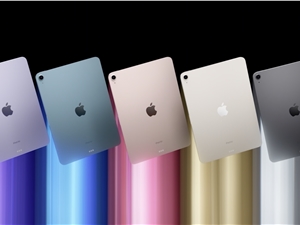 新款iPad Air发布：搭载苹果M1芯片支持5G网络 约售人民币3784元