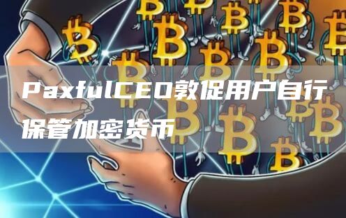 PaxfulCEO敦促用户自行保管加密货币1
