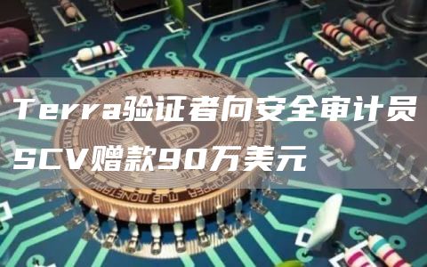 Terra验证者向安全审计员SCV赠款90万美元1