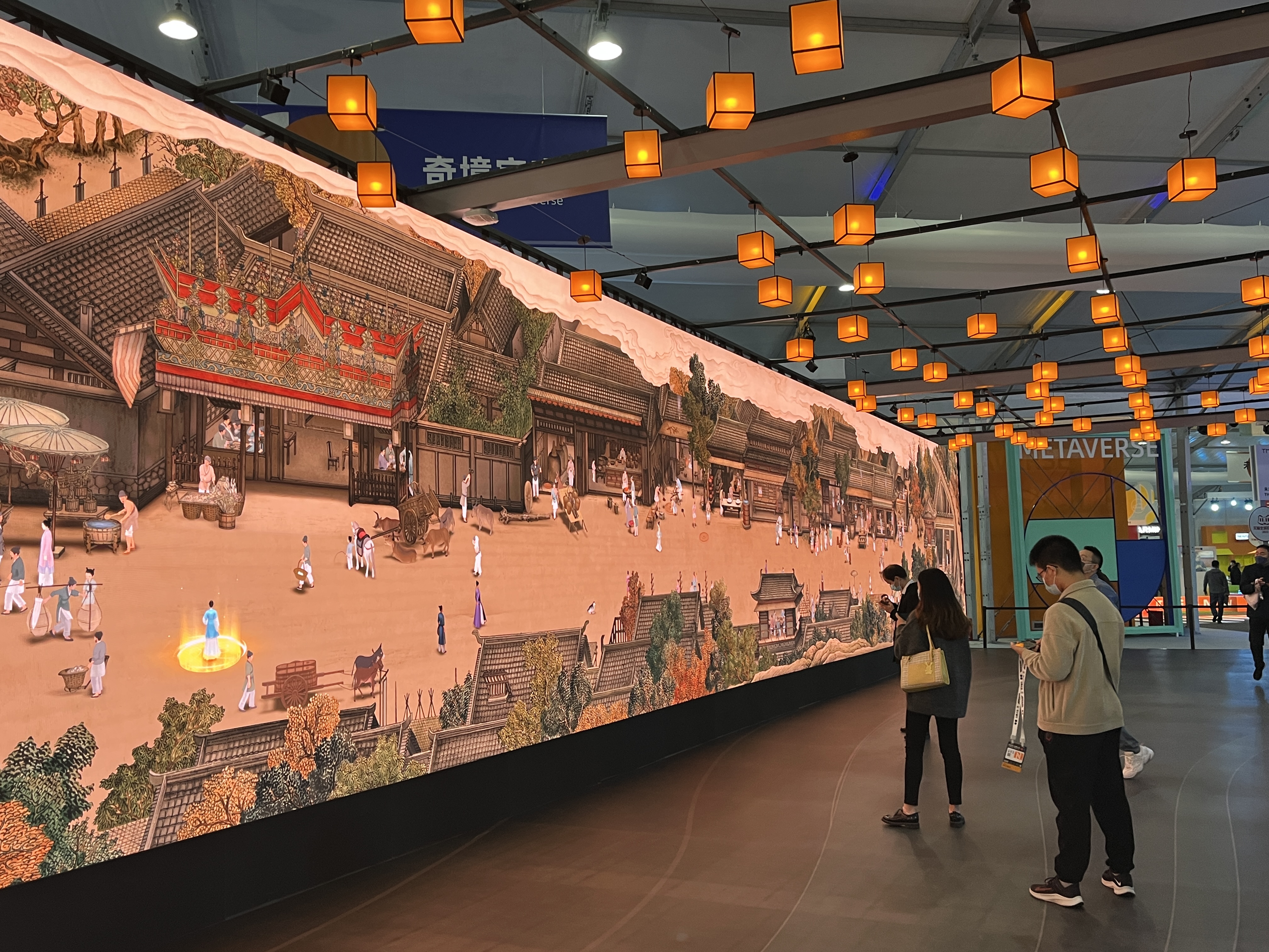 云栖大会展馆把元宇宙到底可以用来做什么，展现得淋漓尽致4