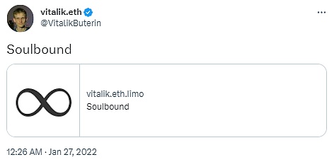 一文读懂V神提出的“灵魂绑定代币”SBT：它们在Web3中如何应用？1