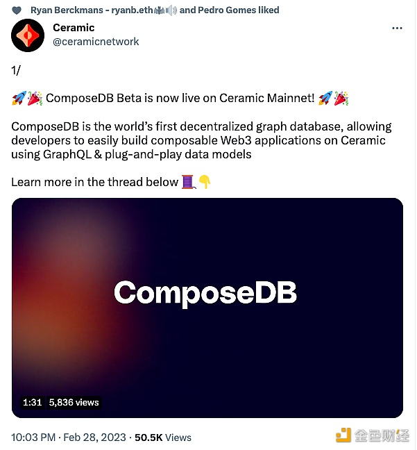 ComposeDB Beta版将部署在Ceramic主网-第1张图片-binance下载