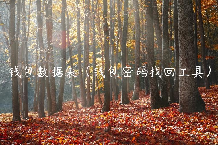 钱包数据表(钱包密码找回工具)-第1张图片-binance下载 钱包数据表(钱包密码找回工具)-第1张图片-binance下载