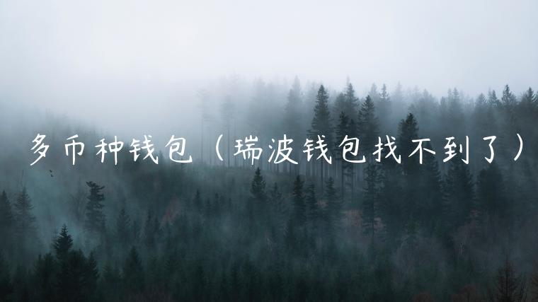 多币种钱包(瑞波钱包找不到了)-第1张图片-binance下载 多币种钱包(瑞波钱包找不到了)-第1张图片-binance下载