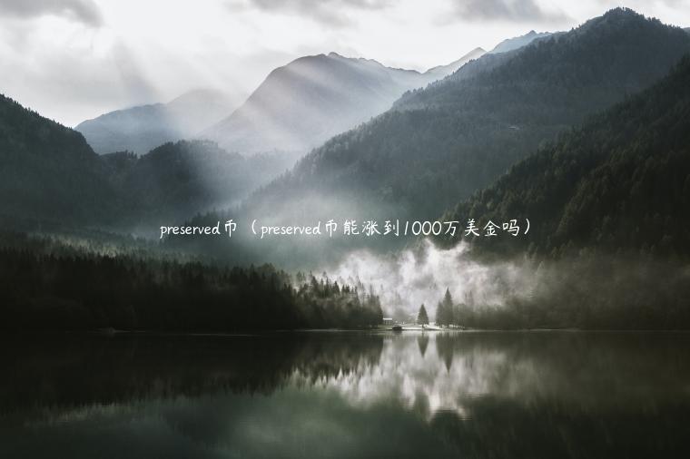 prsrvd币(prsrvd币能涨到1000万美金吗)-第1张图片-binance下载 prsrvd币(prsrvd币能涨到1000万美金吗)-第1张图片-binance下载
