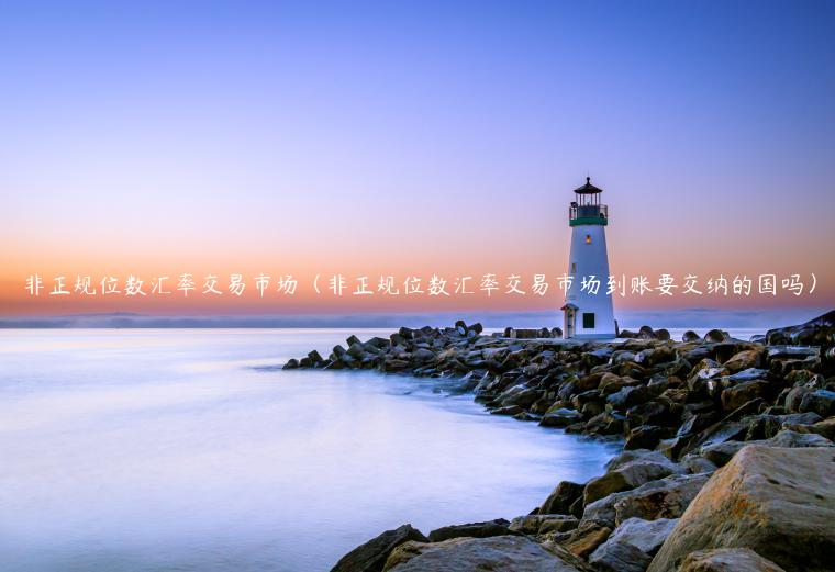 非正规位数汇率交易市场(非正规位数汇率交易市场到账要交纳的国吗)-第1张图片-binance下载 非正规位数汇率交易市场(非正规位数汇率交易市场到账要交纳的国吗)-第1张图片-binance下载
