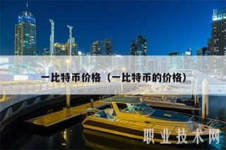 一比特币价格（一比特币的价格