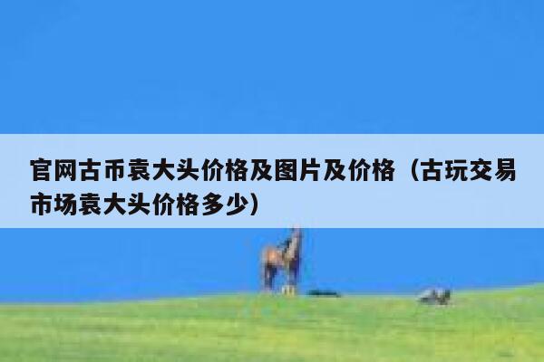 官网古币袁大头价格及图片及价格(古玩交易市场袁大头价格多少)-第1张图片-binance下载 官网古币袁大头价格及图片及价格(古玩交易市场袁大头价格多少)-第1张图片-binance下载