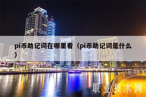 pi币助记词在哪里看（pi币助记词是什么-第1张图片-binance下载