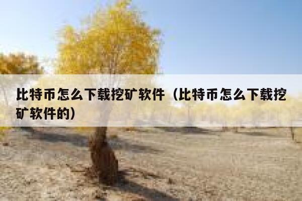 比特币怎么下载挖矿软件(比特币怎么下载挖矿软件的)-第1张图片-binance下载 比特币怎么下载挖矿软件(比特币怎么下载挖矿软件的)-第1张图片-binance下载