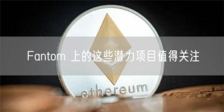 Fantom 上的这些潜力项目值得关注