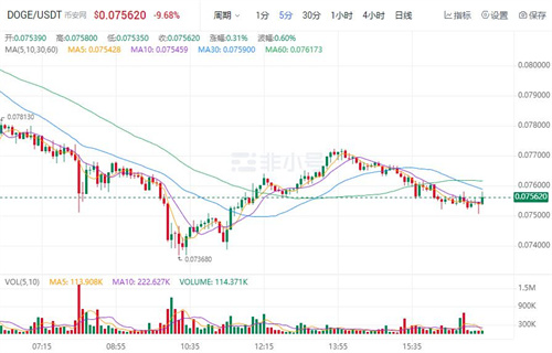 狗狗币现在多少钱一个? DOGE今日最新行情-第1张图片-binance下载