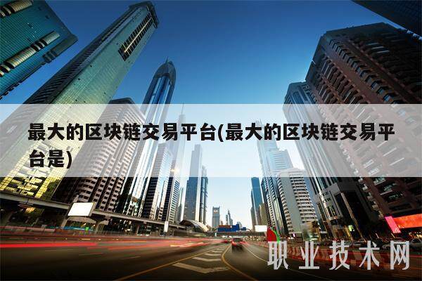 最大的区块链交易平台(最大的区块链交易平台是)-第1张图片-欧意易易下载