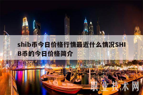 shib币今日价格行情最近什么情况SHIB币的今日价格简介-第1张图片-欧意易易下载