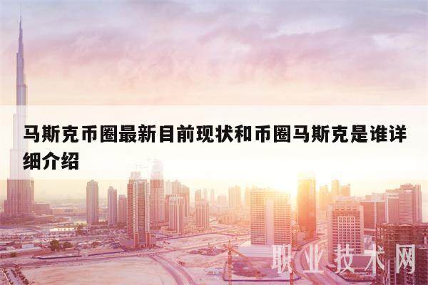 马斯克币圈最新目前现状和币圈马斯克是谁详细介绍-第1张图片-欧意易易下载