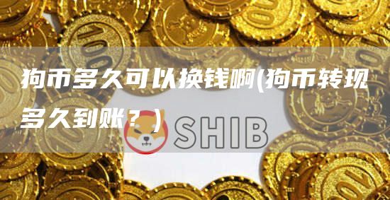 狗币多久可以换钱啊 - 狗币转现多久到账？
