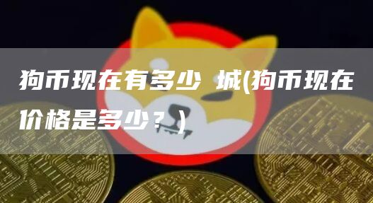 狗币现在有多少啇城 - 狗币现在价格是多少？