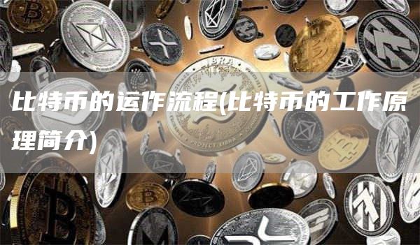 比特币的运作流程 - 比特币的工作原理简介