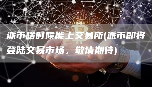 派币啥时候能上交易所 - 派币即将登陆交易市场，敬请期待