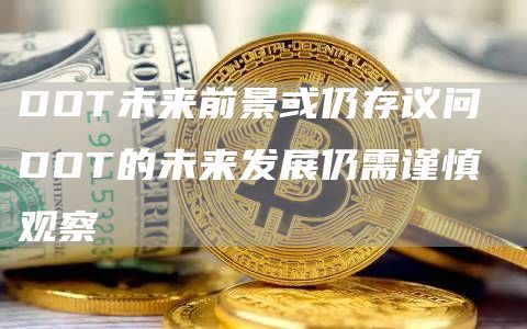 DOT未来前景或仍存议问 DOT的未来发展仍需谨慎观察