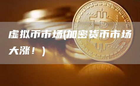 虚拟币市场 - 加密货币市场大涨！