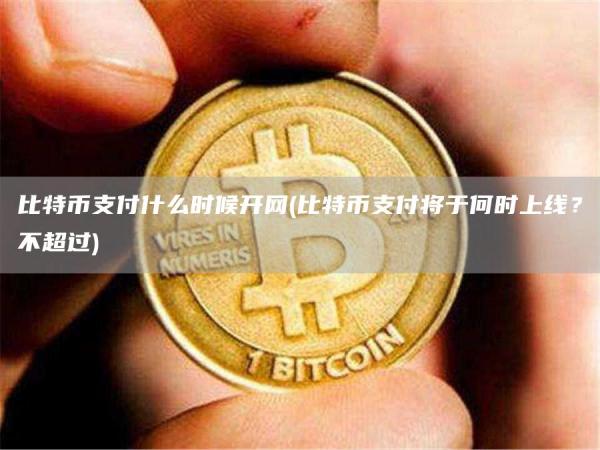 比特币支付什么时候开网 - 比特币支付将于何时上线？不超过