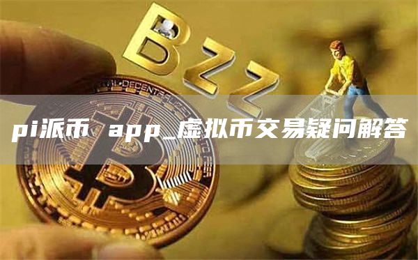 pi派币 app_虚拟币交易疑问解答
