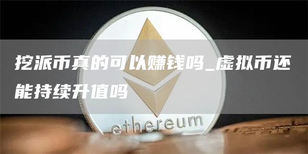 挖派币真的可以赚钱吗_虚拟币还能持续升值吗