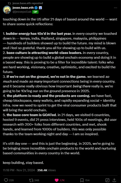 净资金流入赶超Solana、AI代理爆发式增长，Base季节要来了吗？-第9张图片-欧意易易下载