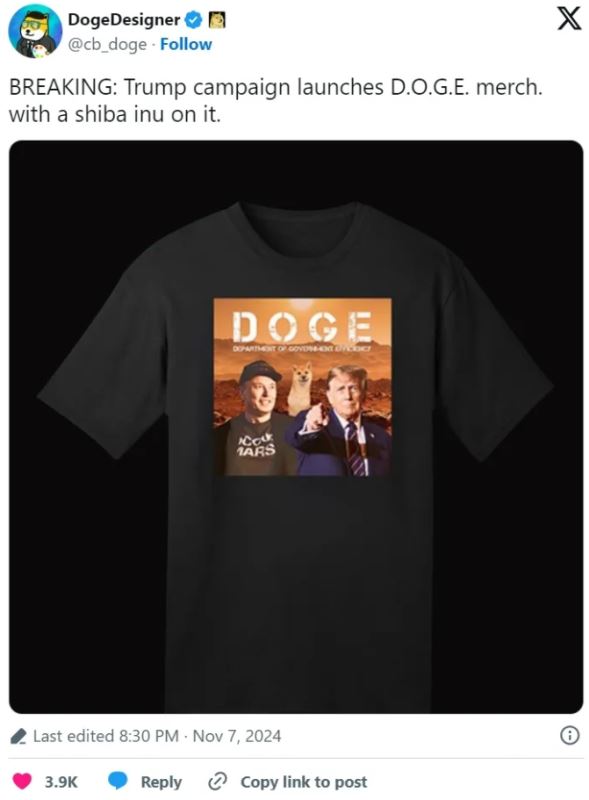 DOGE币是什么 Department of Government Efficiency能买吗-第5张图片-欧意易易下载