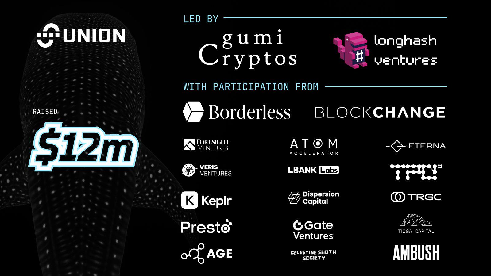 区块链互操作性开发商Union Labs完成1200万美元A轮融资-第1张图片-欧意易易下载