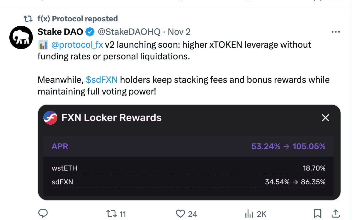 f(x)Protocol：新型高效稳定币协议，会在本轮牛市周期起舞吗？-第1张图片-欧意易易下载