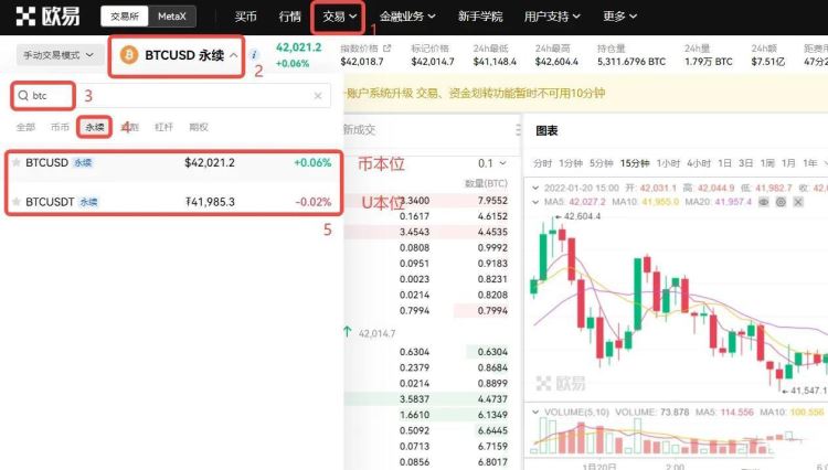 永续合约交易怎么玩 新手入门级教程-第14张图片-欧意易易下载